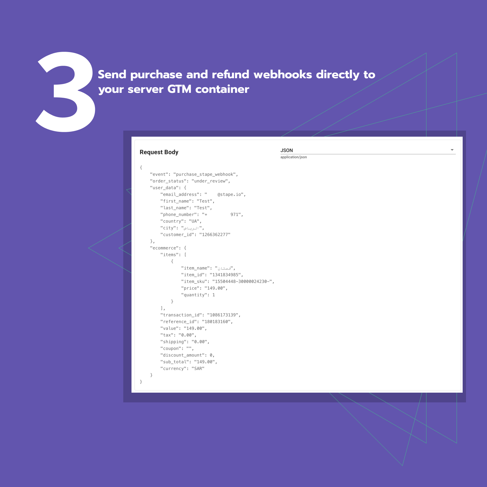 Send webhooks to server GTM