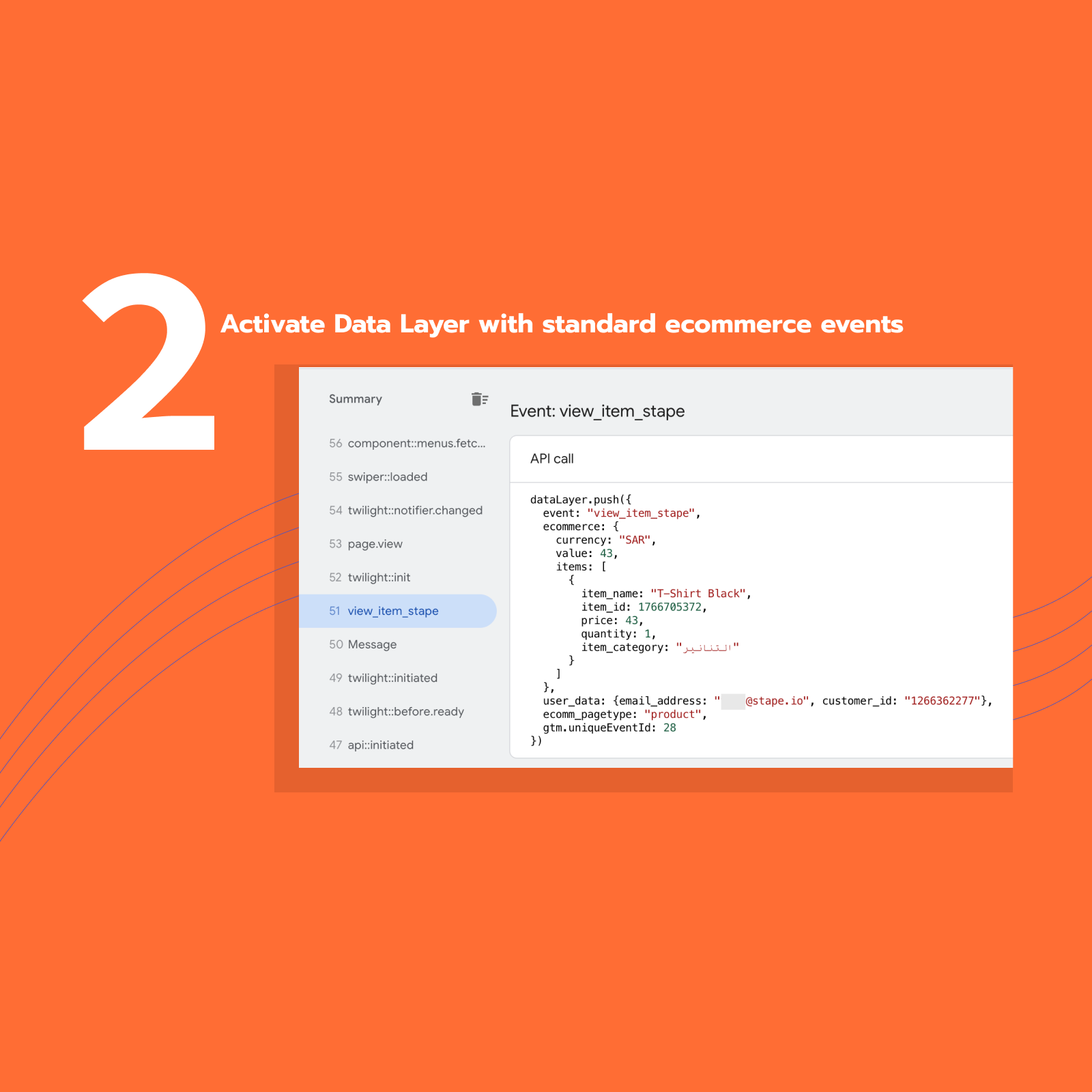 Generate dataLayer events